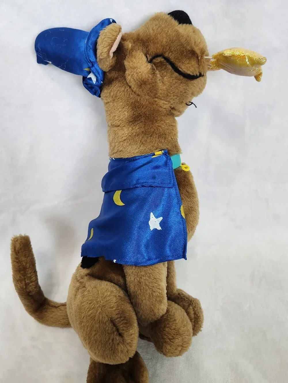 Vintage Cartoon Network Warner Bros Scooby-Doo Wizard Plush